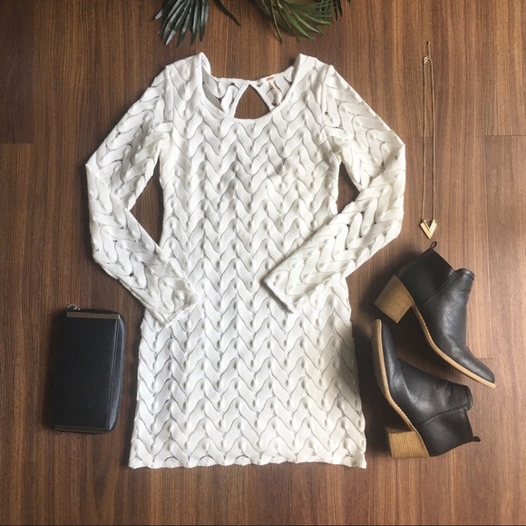 Free People | White Crochet Dress - Picture 2 of 8